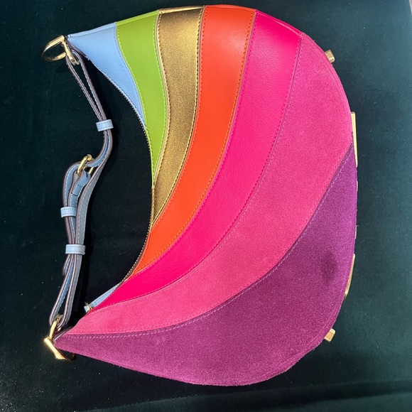 RARE Fendi Rainbow Small Shoulder Bag - Picture 14 of 17